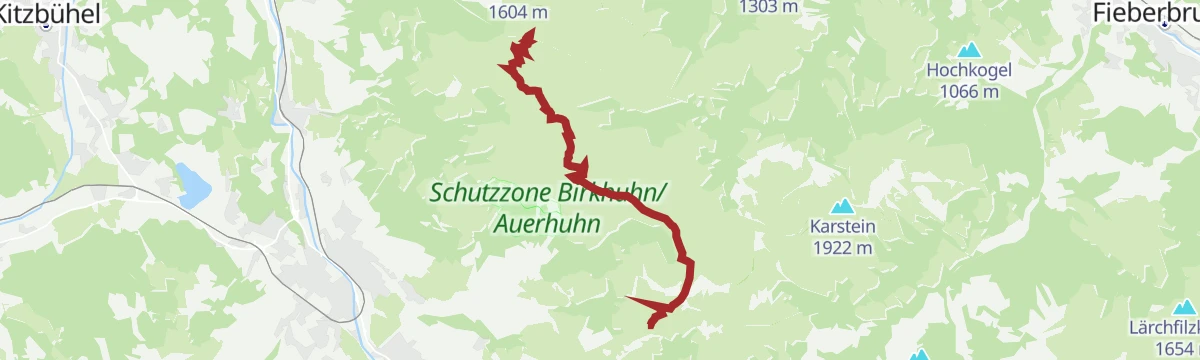 Route map: Kitzbüheler Horn - Das Alpenblumen Panorama